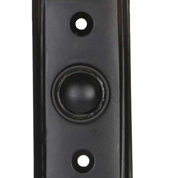 A29 | Accessories | Wire Iron Doorbell Chime Push Button In Black ...